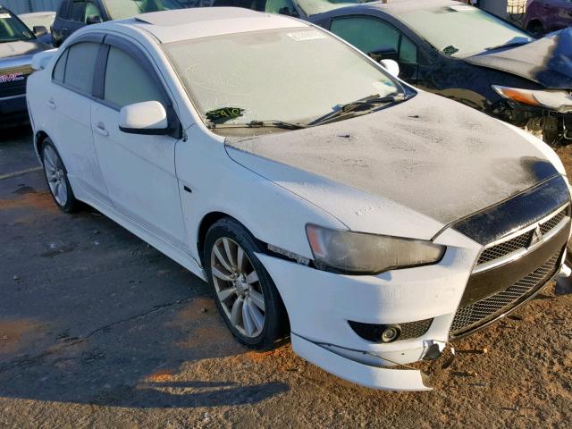 JA3AU86U68U013341 - 2008 MITSUBISHI LANCER GTS WHITE photo 1