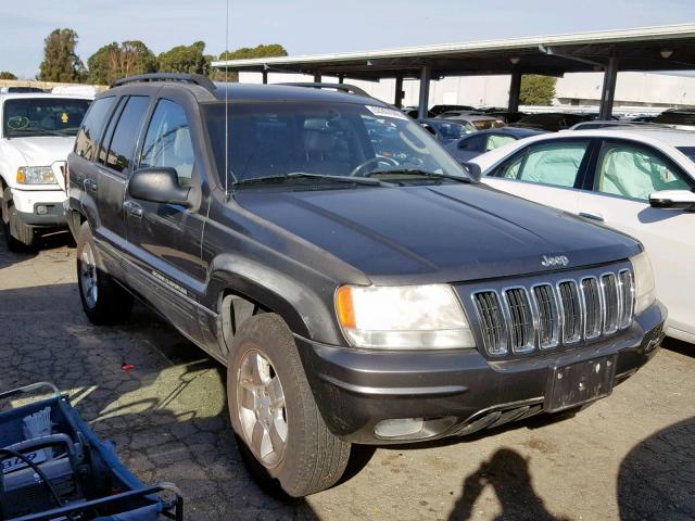 1J8GX58N52C201328 - 2002 JEEP GRAND CHER GRAY photo 1