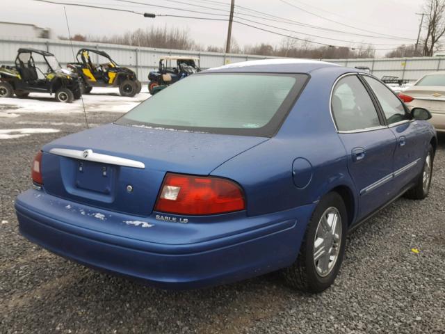 1MEFM55S93G608048 - 2003 MERCURY SABLE LS P BLUE photo 4