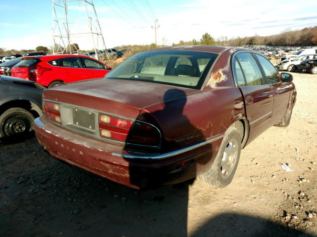 1G4CW52K5W4644842 - 1998 BUICK PARK AVENU BURGUNDY photo 4