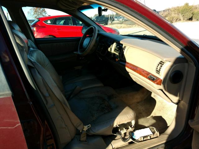 1G4CW52K5W4644842 - 1998 BUICK PARK AVENU BURGUNDY photo 5