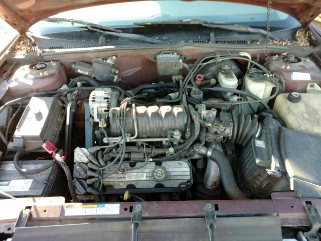 1G4CW52K5W4644842 - 1998 BUICK PARK AVENU BURGUNDY photo 7