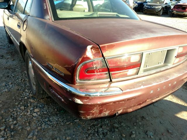 1G4CW52K5W4644842 - 1998 BUICK PARK AVENU BURGUNDY photo 9