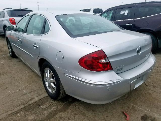 2G4WD562X51347833 - 2005 BUICK LACROSSE C SILVER photo 3