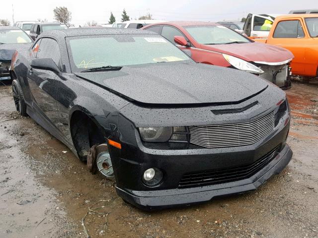 2G1FK1EJ3A9102646 - 2010 CHEVROLET CAMARO SS BLACK photo 1