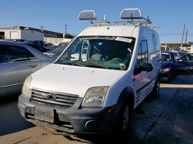 NM0LS7AN9BT073571 - 2011 FORD TRANSIT CO WHITE photo 2