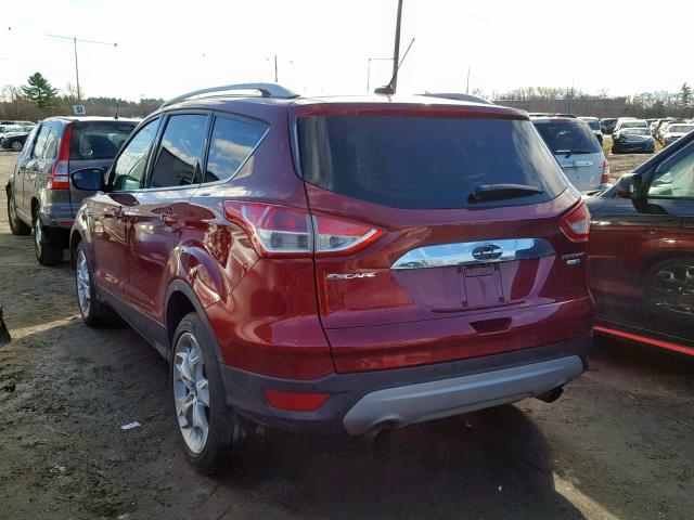 1FMCU9J94EUB52295 - 2014 FORD ESCAPE TIT RED photo 3