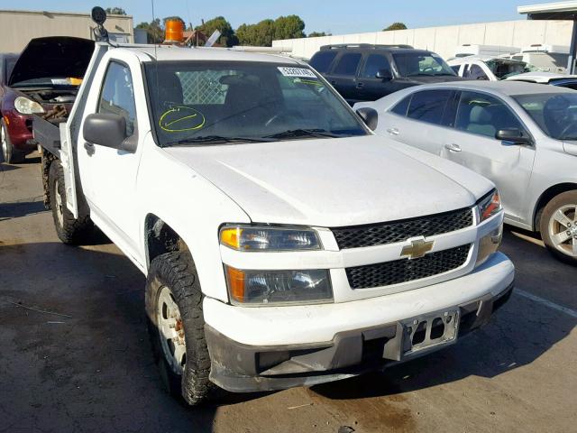 1GCGTBF99C8163324 - 2012 CHEVROLET COLORADO WHITE photo 1