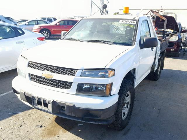 1GCGTBF99C8163324 - 2012 CHEVROLET COLORADO WHITE photo 2