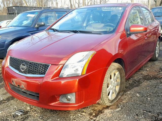 3N1AB6AP1BL609006 - 2011 NISSAN SENTRA 2.0 RED photo 2