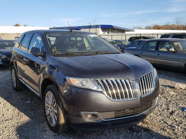 2LMDJ8JK0EBL08255 - 2014 LINCOLN MKX BLUE photo 1