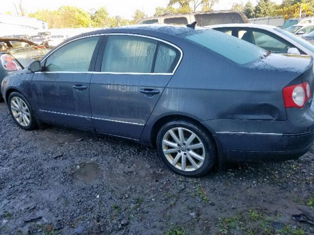 WVWJM7AN4AE091726 - 2010 VOLKSWAGEN PASSAT KOM GRAY photo 3