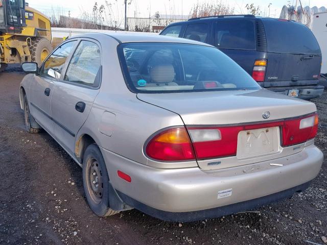 JM1BC1418V0133640 - 1997 MAZDA PROTEGE DX BEIGE photo 3