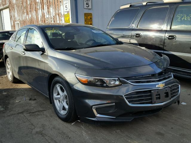 1G1ZB5ST3JF219063 - 2018 CHEVROLET MALIBU LS ნაცრისფერი ფოტო 1