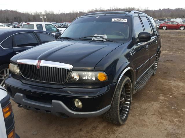 5LMFU28R71LJ10999 - 2001 LINCOLN NAVIGATOR BLACK photo 2