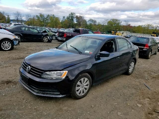 3VW2K7AJ9FM325865 - 2015 VOLKSWAGEN JETTA BASE 黑色 照片 2