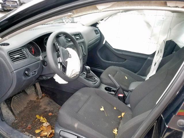 3VW2K7AJ9FM325865 - 2015 VOLKSWAGEN JETTA BASE 黑色 照片 5