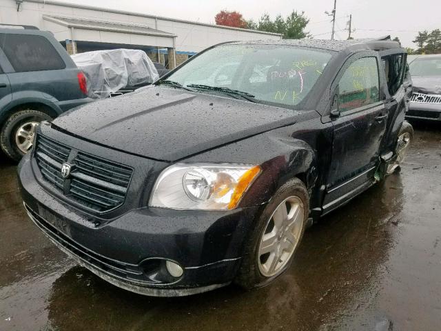 1B3HB48B48D596004 - 2008 DODGE CALIBER SX BLACK photo 2