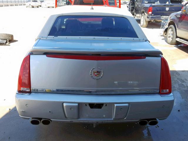 1G6KD57Y96U180492 - 2006 CADILLAC DTS SILVER photo 10