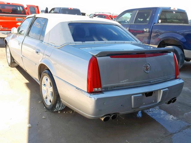 1G6KD57Y96U180492 - 2006 CADILLAC DTS SILVER photo 3