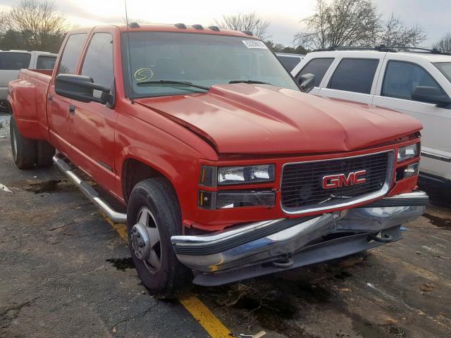 1GTHC33J9YF441277 - 2000 GMC SIERRA C35 RED photo 1