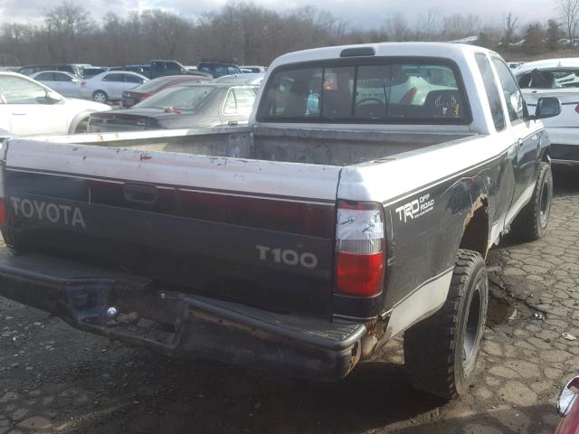 JT4UN22D1T0032572 - 1996 TOYOTA T100 XTRAC TWO TONE photo 4