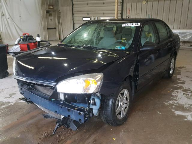 1G1ZS58F47F295059 - 2007 CHEVROLET MALIBU LS 蓝色 照片 2