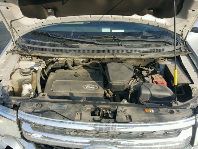 2FMDK3JC6BBB18315 - 2011 FORD EDGE SEL SILVER photo 7