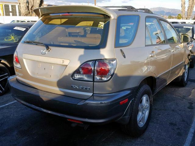 JTJGF10U830161638 - 2003 LEXUS RX 300 GOLD photo 4