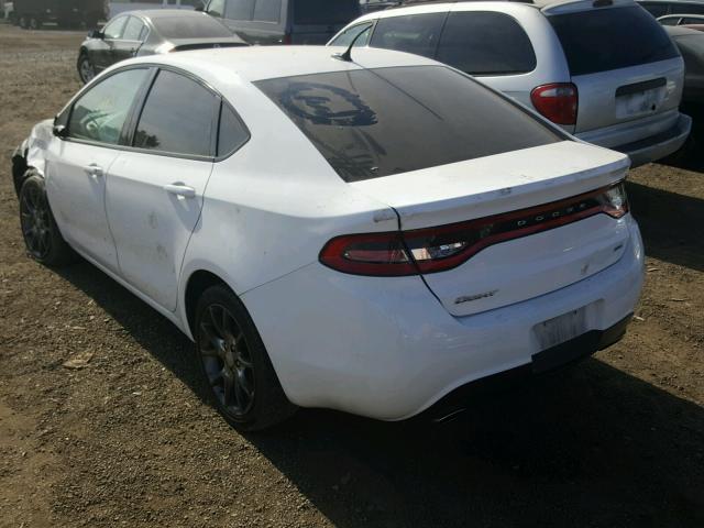 1C3CDFBA8DD342082 - 2013 DODGE DART SXT WHITE photo 3