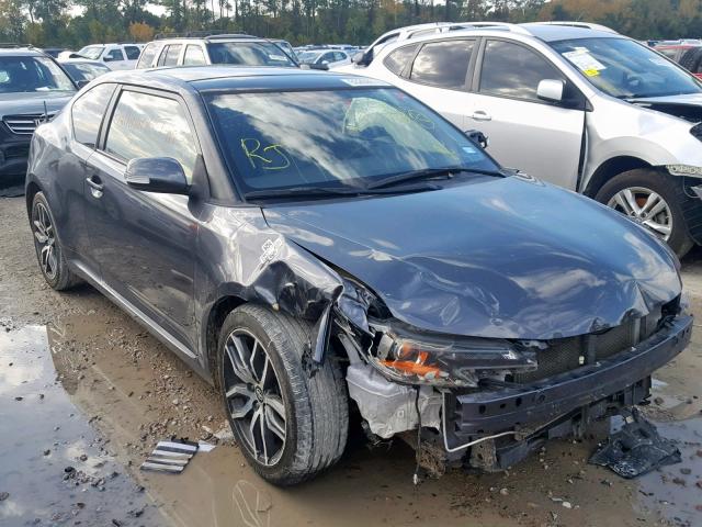 JTKJF5C75E3086302 - 2014 TOYOTA SCION TC ნაცრისფერი ფოტო 1