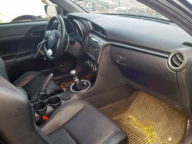 JTKJF5C75E3086302 - 2014 TOYOTA SCION TC ნაცრისფერი ფოტო 5