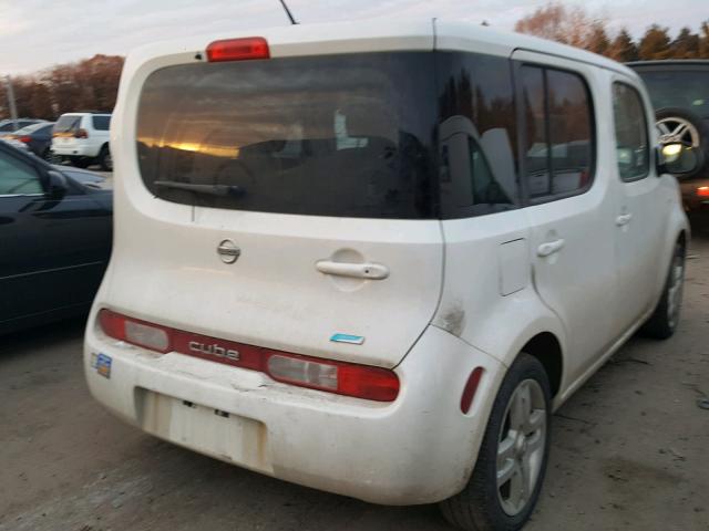 JN8AZ2KR1DT304884 - 2013 NISSAN CUBE S WHITE photo 4