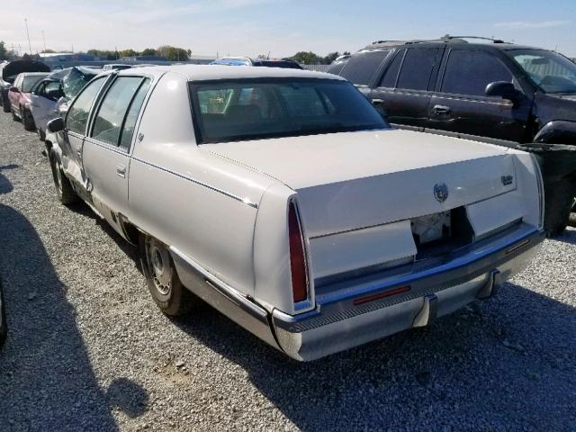 1G6DW52P3RR710755 - 1994 CADILLAC FLEETWOOD WHITE photo 3