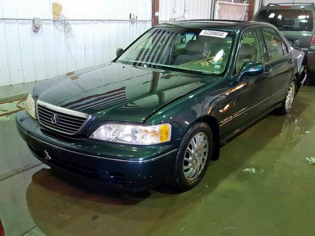 JH4KA9657WC002248 - 1998 ACURA 3.5RL GREEN photo 2