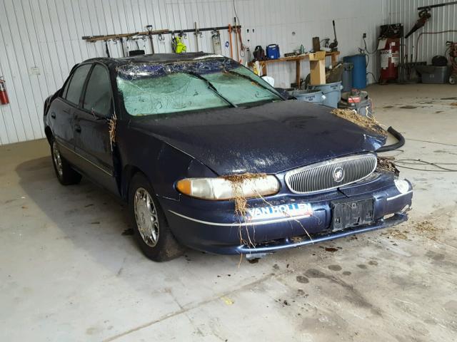 2G4WY55J921174136 - 2002 BUICK CENTURY LI BLUE photo 1