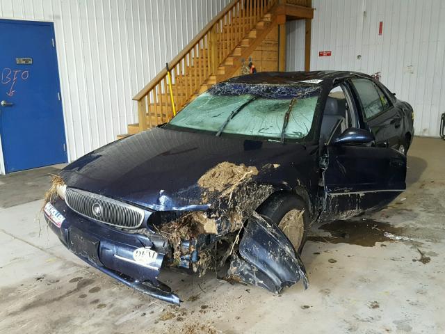 2G4WY55J921174136 - 2002 BUICK CENTURY LI BLUE photo 2