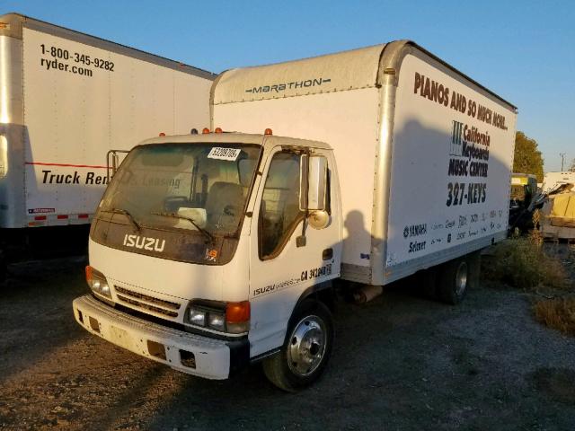 4KLC4B1U24J800684 - 2004 ISUZU NPR WHITE photo 2