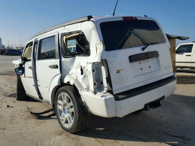 1D4PU4GK1BW585398 - 2011 DODGE NITRO HEAT WHITE photo 3