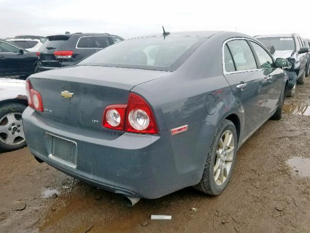 1G1ZK57729F193742 - 2009 CHEVROLET MALIBU LTZ ნაცრისფერი ფოტო 4