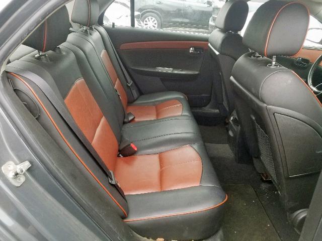 1G1ZK57729F193742 - 2009 CHEVROLET MALIBU LTZ ნაცრისფერი ფოტო 6