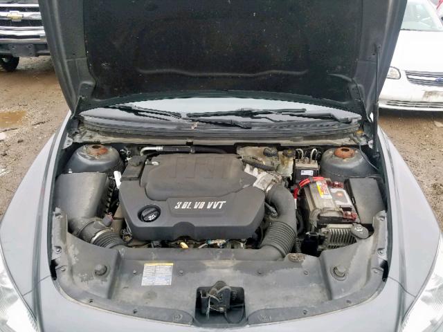1G1ZK57729F193742 - 2009 CHEVROLET MALIBU LTZ ნაცრისფერი ფოტო 7
