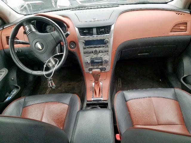 1G1ZK57729F193742 - 2009 CHEVROLET MALIBU LTZ ნაცრისფერი ფოტო 9