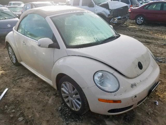 3VWRF31Y38M402273 - 2008 VOLKSWAGEN NEW BEETLE CONVERTIBLE SE  photo 1