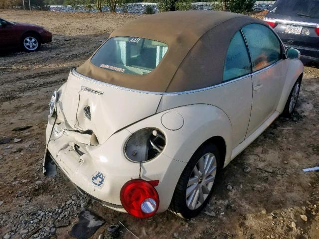 3VWRF31Y38M402273 - 2008 VOLKSWAGEN NEW BEETLE CONVERTIBLE SE  photo 4