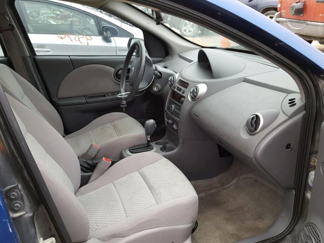 1G8AJ58F16Z109542 - 2006 SATURN ION LEVEL BLUE photo 5