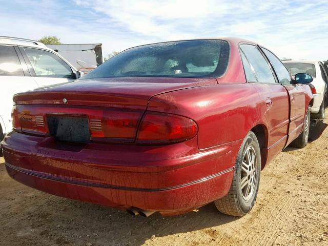 2G4WB52K831282683 - 2003 BUICK REGAL LS BURGUNDY photo 4