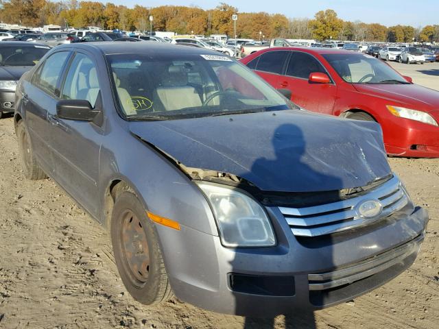 3FAFP06Z06R226372 - 2006 FORD FUSION S GRAY photo 1