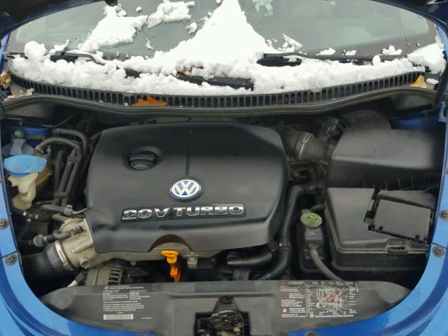 3VWDD21C72M417638 - 2002 VOLKSWAGEN NEW BEETLE 蓝色 照片 7