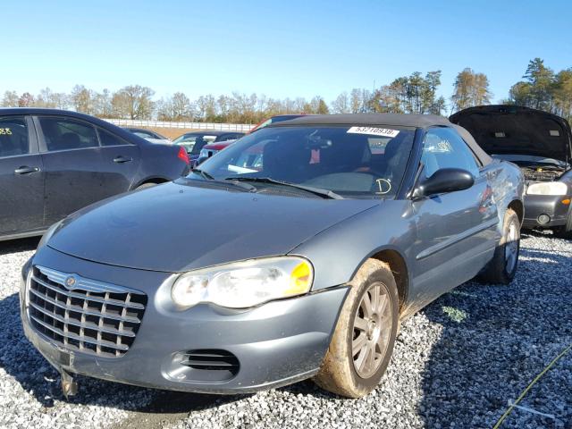 1C3EL75R66N223401 - 2006 CHRYSLER SEBRING GT GREEN photo 2